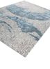 pathways blue wool and viscose hand tufted Rug - FoldShot pathways blue wool and viscose hand tufted Rug - FoldShot