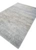 aurelia blue wool and viscose hand tufted Rug - FoldShot aurelia blue wool and viscose hand tufted Rug - FoldShot