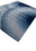 chroma blue wool and viscose hand tufted Rug - FoldShot chroma blue wool and viscose hand tufted Rug - FoldShot