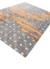 pathways red and orange wool and viscose hand tufted Rug - FoldShot