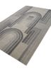 chroma grey and black wool hand tufted Rug - FoldShot chroma grey and black wool hand tufted Rug - FoldShot