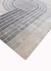 chroma grey and black wool hand tufted Rug - FoldShot chroma grey and black wool hand tufted Rug - FoldShot