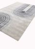 chroma grey and black wool hand tufted Rug - FoldShot chroma grey and black wool hand tufted Rug - FoldShot