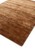 cera red and orange viscose hand tufted Rug - FoldShot