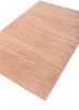 cera red and orange wool hand tufted Rug - FoldShot