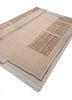 modo beige and brown wool and viscose hand tufted Rug - FoldShot modo beige and brown wool and viscose hand tufted Rug - FoldShot
