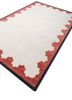 alhambra ivory wool and viscose hand tufted Rug - FoldShot alhambra ivory wool and viscose hand tufted Rug - FoldShot