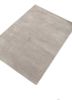 cera grey and black bamboo silk  Rug - FoldShot