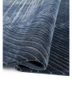 white noise blue wool and viscose hand tufted Rug - FoldShot white noise blue wool and viscose hand tufted Rug - FoldShot