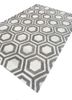 contour grey and black wool hand tufted Rug - FoldShot contour grey and black wool hand tufted Rug - FoldShot