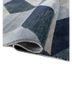 caliedo blue wool hand tufted Rug - FoldShot