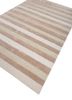 linear ivory wool and viscose hand tufted Rug - FoldShot linear ivory wool and viscose hand tufted Rug - FoldShot