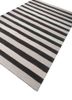 linear blue wool and viscose hand tufted Rug - FoldShot linear blue wool and viscose hand tufted Rug - FoldShot