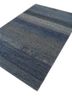 linear blue wool and viscose hand tufted Rug - FoldShot linear blue wool and viscose hand tufted Rug - FoldShot