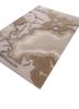 genesis beige and brown wool and viscose hand tufted Rug - FoldShot genesis beige and brown wool and viscose hand tufted Rug - FoldShot