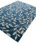 aurelia blue wool and viscose hand tufted Rug - FoldShot aurelia blue wool and viscose hand tufted Rug - FoldShot