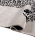 wild wanderlust ivory wool and viscose hand tufted Rug - FoldShot