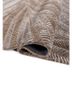 infini beige and brown wool and viscose hand tufted Rug - FoldShot