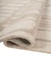 aprezo beige and brown wool hand tufted Rug - FoldShot aprezo beige and brown wool hand tufted Rug - FoldShot