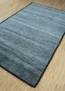 kairos blue afghan wool hand knotted Rug - FoldShot kairos blue afghan wool hand knotted Rug - FoldShot