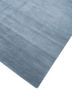 basis blue wool and bamboo silk hand loom Rug - FoldShot basis blue wool and bamboo silk hand loom Rug - FoldShot