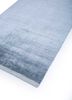 basis blue bamboo silk hand loom Rug - FoldShot basis blue bamboo silk hand loom Rug - FoldShot