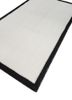 atelier ivory acrylic flat weaves Rug - FoldShot