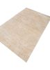aprezo ivory bamboo silk hand knotted Rug - FoldShot aprezo ivory bamboo silk hand knotted Rug - FoldShot