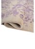 far east ivory wool and silk hand knotted Rug - FoldShot