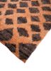 zuri red and orange wool hand knotted Rug - FoldShot zuri red and orange wool hand knotted Rug - FoldShot