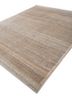 manifest beige and brown afghan wool hand knotted Rug - FoldShot