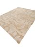 manifest beige and brown afghan wool hand knotted Rug - FoldShot manifest beige and brown afghan wool hand knotted Rug - FoldShot