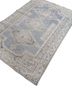 thyme blue wool hand knotted Rug - FoldShot thyme blue wool hand knotted Rug - FoldShot
