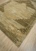 viscaya beige and brown wool hand knotted Rug - FoldShot viscaya beige and brown wool hand knotted Rug - FoldShot