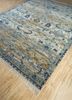 viscaya blue wool hand knotted Rug - FoldShot