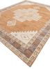 thyme red and orange wool hand knotted Rug - FoldShot thyme red and orange wool hand knotted Rug - FoldShot