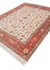 aalam red and orange acrylic hand knotted Rug - FoldShot