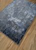 entropy blue wool and bamboo silk hand knotted Rug - FoldShot entropy blue wool and bamboo silk hand knotted Rug - FoldShot
