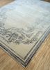 azalea ivory wool and bamboo silk hand knotted Rug - FoldShot azalea ivory wool and bamboo silk hand knotted Rug - FoldShot