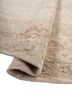 viscaya beige and brown afghan wool and silk hand knotted Rug - FoldShot viscaya beige and brown afghan wool and silk hand knotted Rug - FoldShot