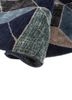 chaos theory by kavi blue wool and bamboo silk hand knotted Rug - FoldShot chaos theory by kavi blue wool and bamboo silk hand knotted Rug - FoldShot