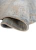 aprezo grey and black wool and bamboo silk hand knotted Rug - FoldShot aprezo grey and black wool and bamboo silk hand knotted Rug - FoldShot