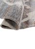manchaha blue wool and bamboo silk hand knotted Rug - FoldShot