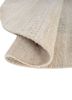 blythe ivory wool hand knotted Rug - FoldShot