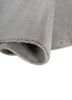 aprezo grey and black wool and bamboo silk hand knotted Rug - FoldShot aprezo grey and black wool and bamboo silk hand knotted Rug - FoldShot