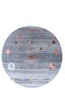 freedom manchaha grey and black wool and silk hand knotted Rug - FoldShot freedom manchaha grey and black wool and silk hand knotted Rug - FoldShot