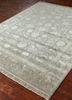 aurora grey and black wool and silk hand knotted Rug - FoldShot aurora grey and black wool and silk hand knotted Rug - FoldShot