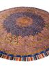 gulmarg blue silk hand knotted Rug - FoldShot