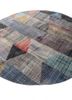 unstring by kavi grey and black wool and bamboo silk hand knotted Rug - FoldShot unstring by kavi grey and black wool and bamboo silk hand knotted Rug - FoldShot