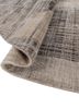 aprezo ivory wool and bamboo silk hand knotted Rug - FoldShot aprezo ivory wool and bamboo silk hand knotted Rug - FoldShot